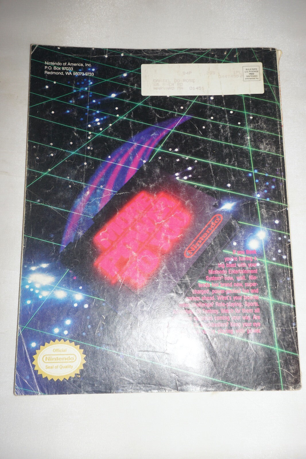 January/February 1989 Zelda II Nintendo Power Magazine #6