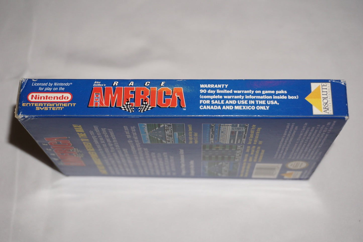 Race America (Nintendo NES) Complete in Box CIB