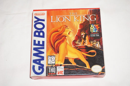 Lion King (Nintendo Game Boy Game Boy) Complete in Box CIB