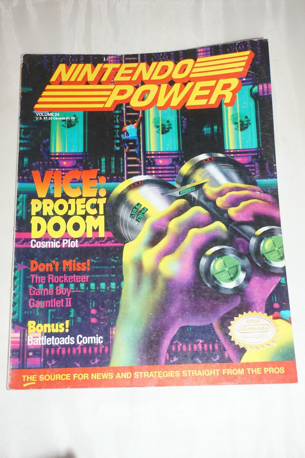 Nintendo Power Vol 24 Vice Project Doom Magazine #6 Poster