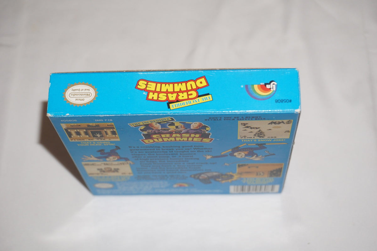 Incredible Crash Dummies (Nintendo Game Boy Gameboy) Complete in Box CIB
