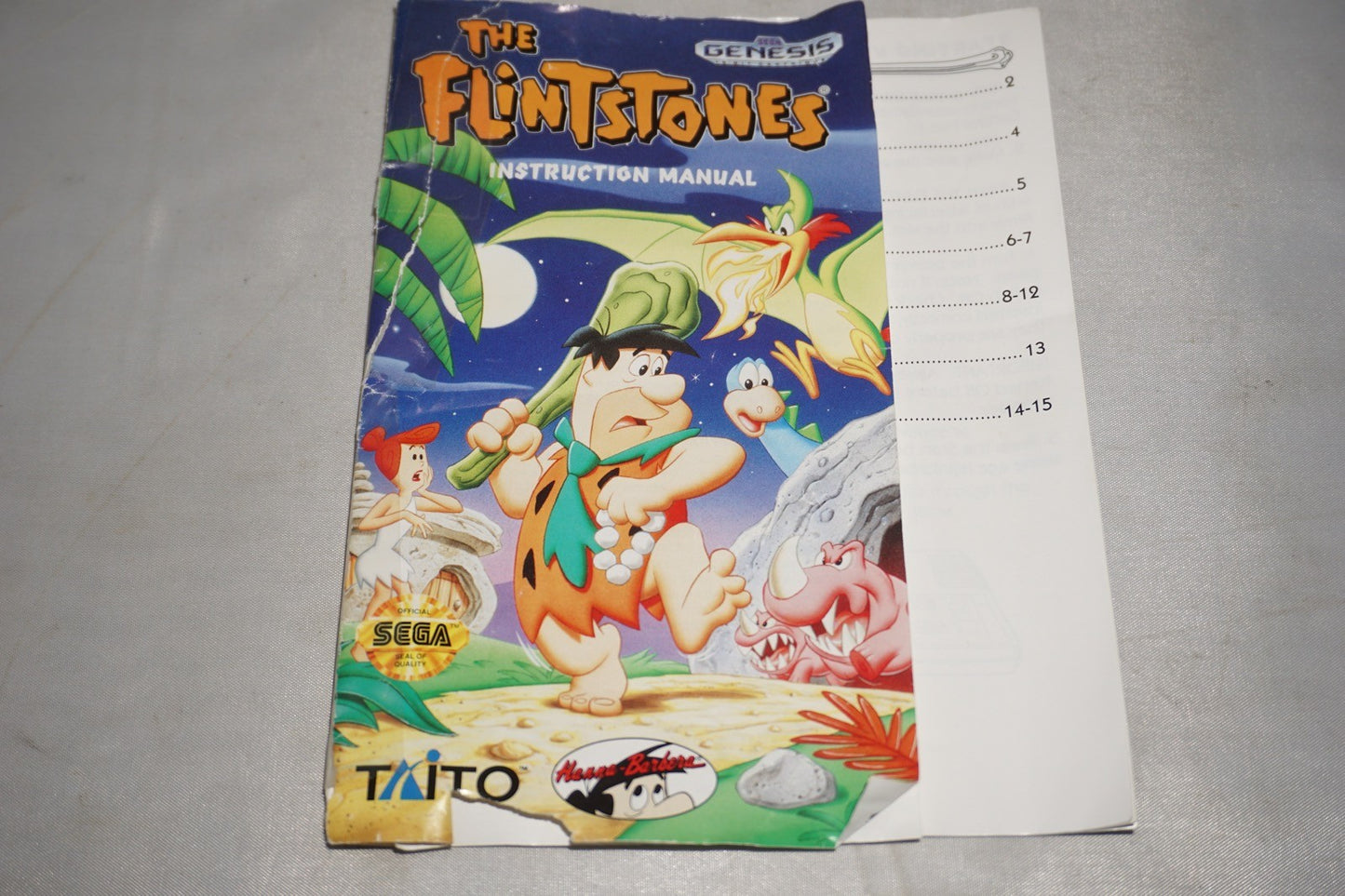 Flintstones (Sega Genesis) Complete