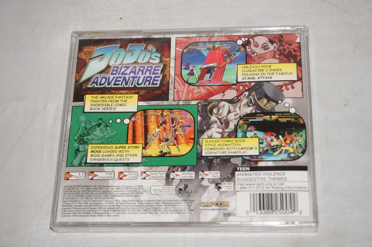Jojo's Bizarre Adventure (Sega Dreamcast) NEW Factory Sealed