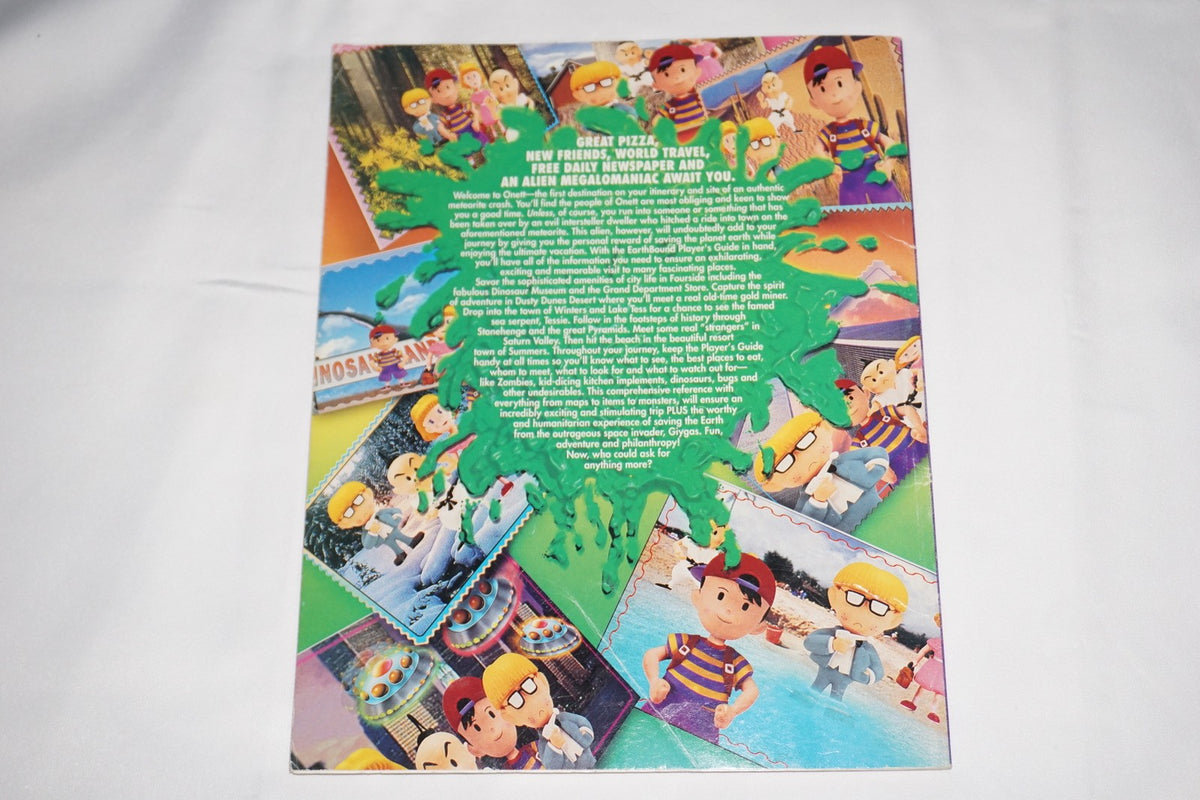 Earthbound Player's Strategy Guide Super Nintendo SNES w/ Cards