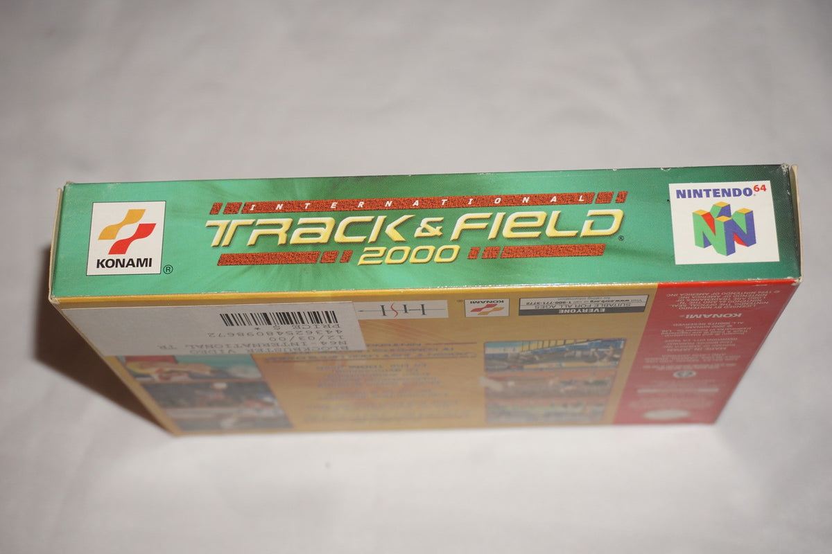 International Track & Field 2000 (Nintendo 64 N64) Complete in Box CIB