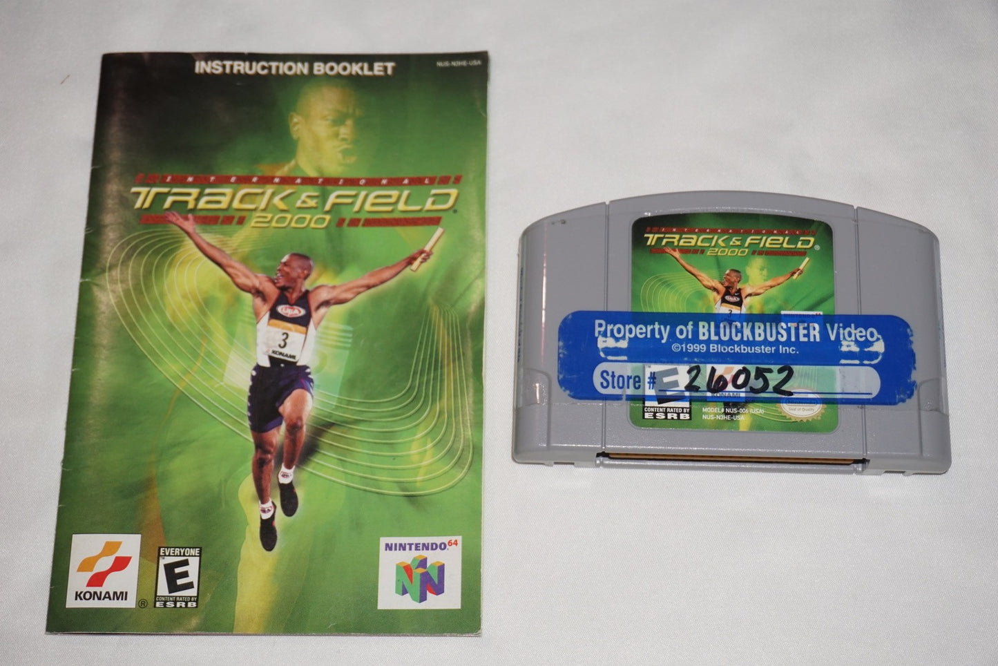 International Track & Field 2000 (Nintendo 64 N64) Complete in Box CIB