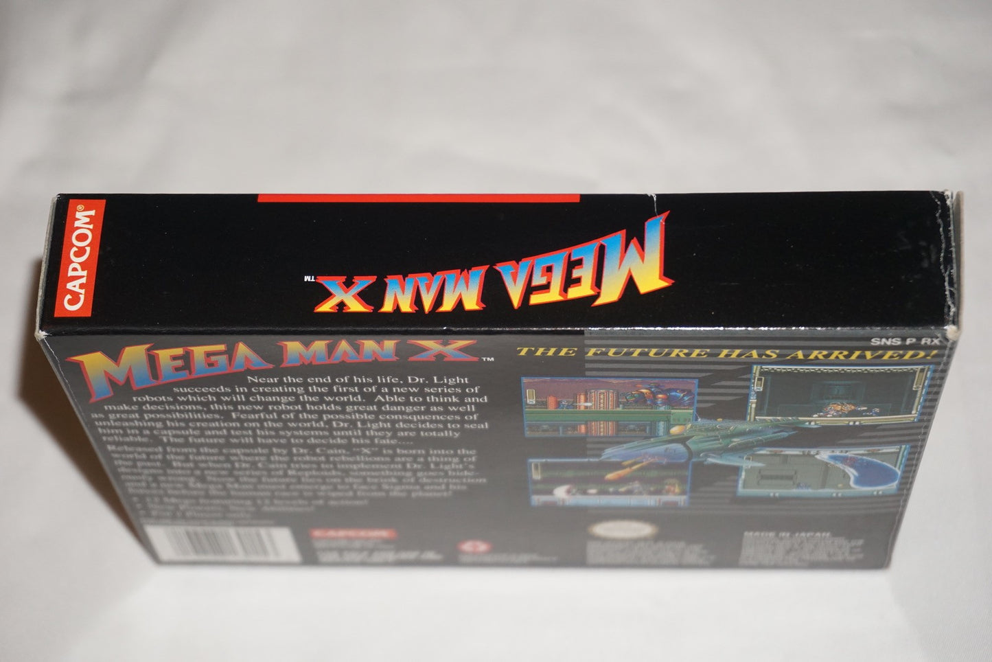 Mega Man X MIJ Made in Japan (Super Nintendo SNES) Complete in Box CIB