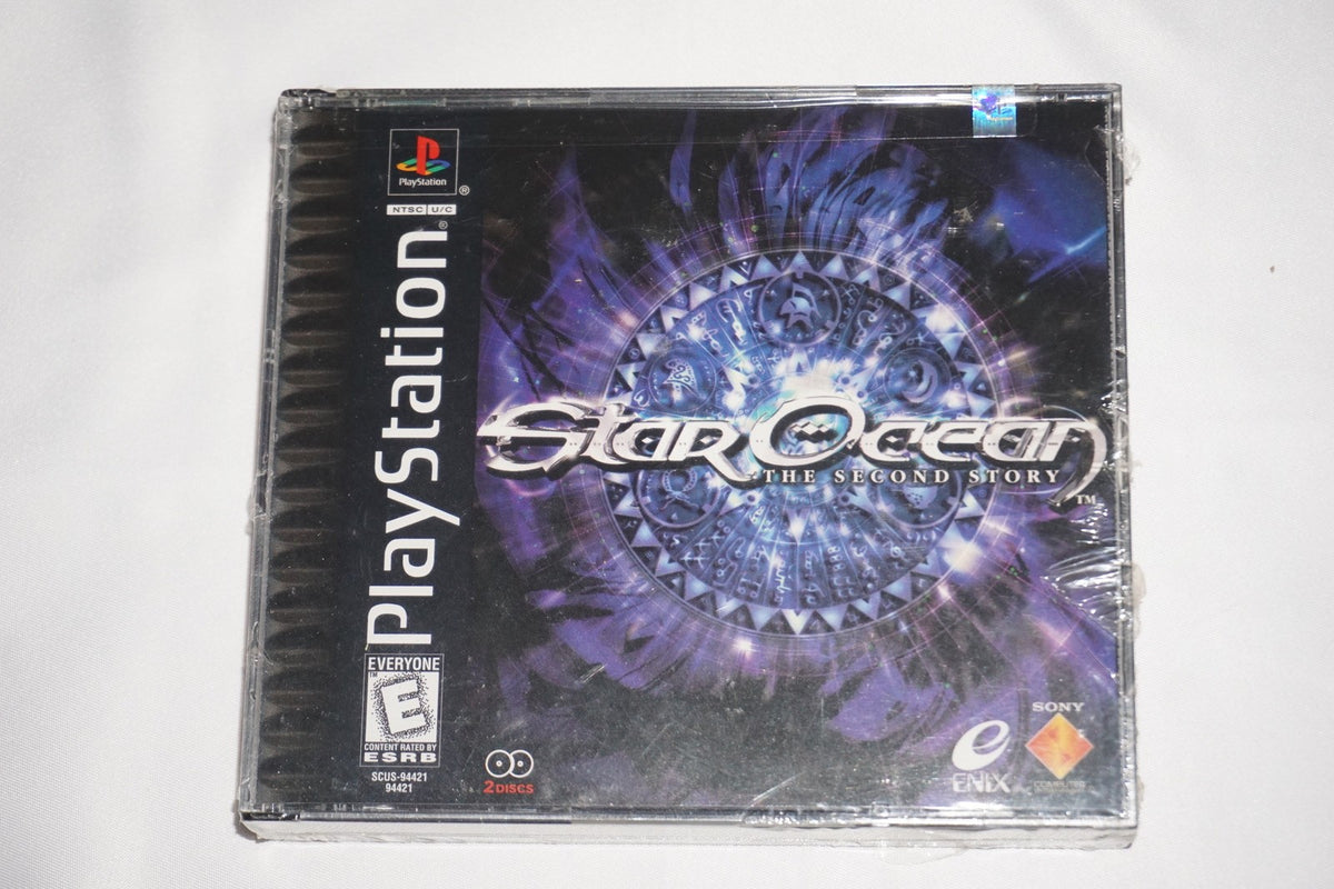 Star Ocean Second Story (Sony Playstation 1 ps1) NEW Factory Sealed