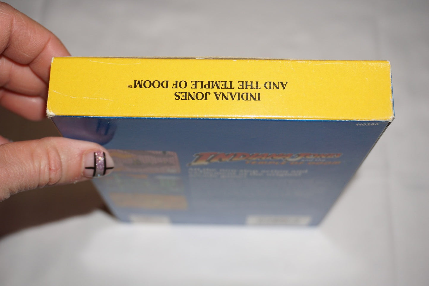 Indiana Jones and the Temple of Doom (Nintendo NES) Complete in Box CIB