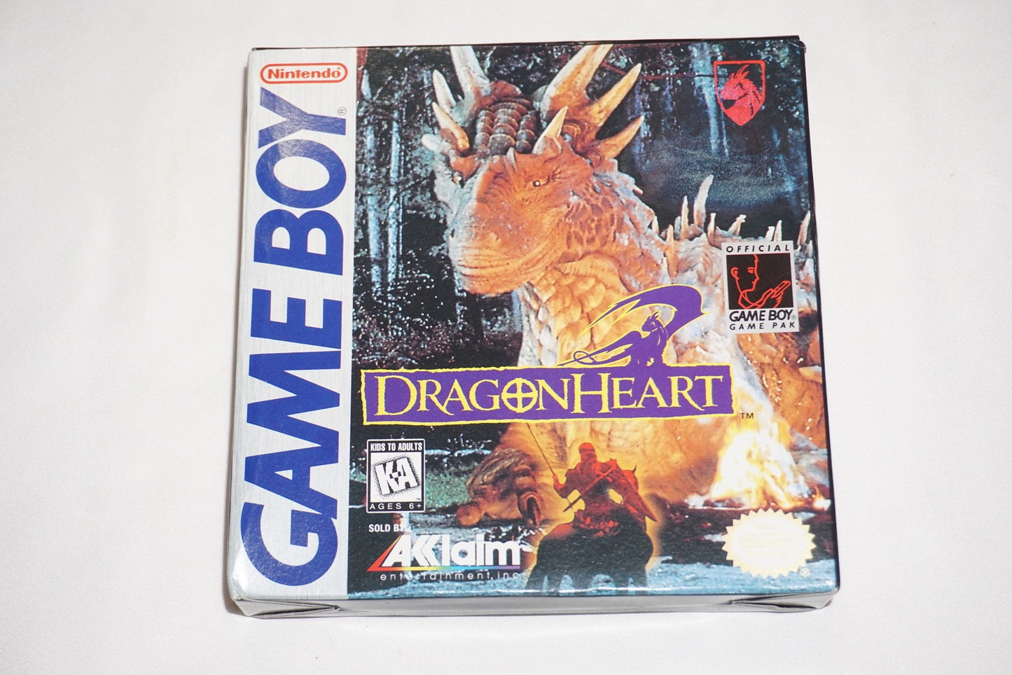 Dragon Heart (Nintendo Game Boy Gameboy) Complete in Box CIB