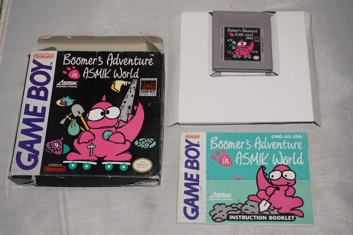 Boomer's Adventure (Nintendo Gameboy Game Boy GB) Complete CIB
