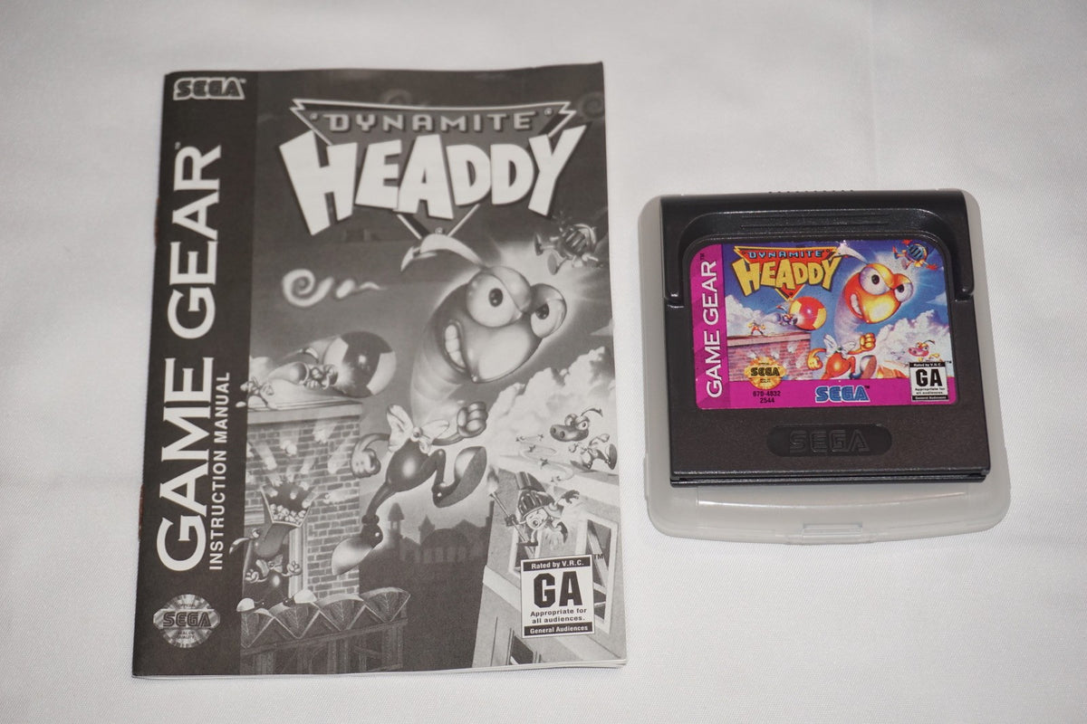 Dynamite Headdy (Sega Game Gear) Complete in Box