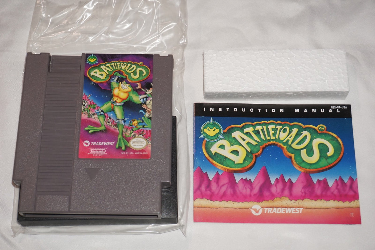 Battletoads (Nintendo NES) Complete in Box CIB
