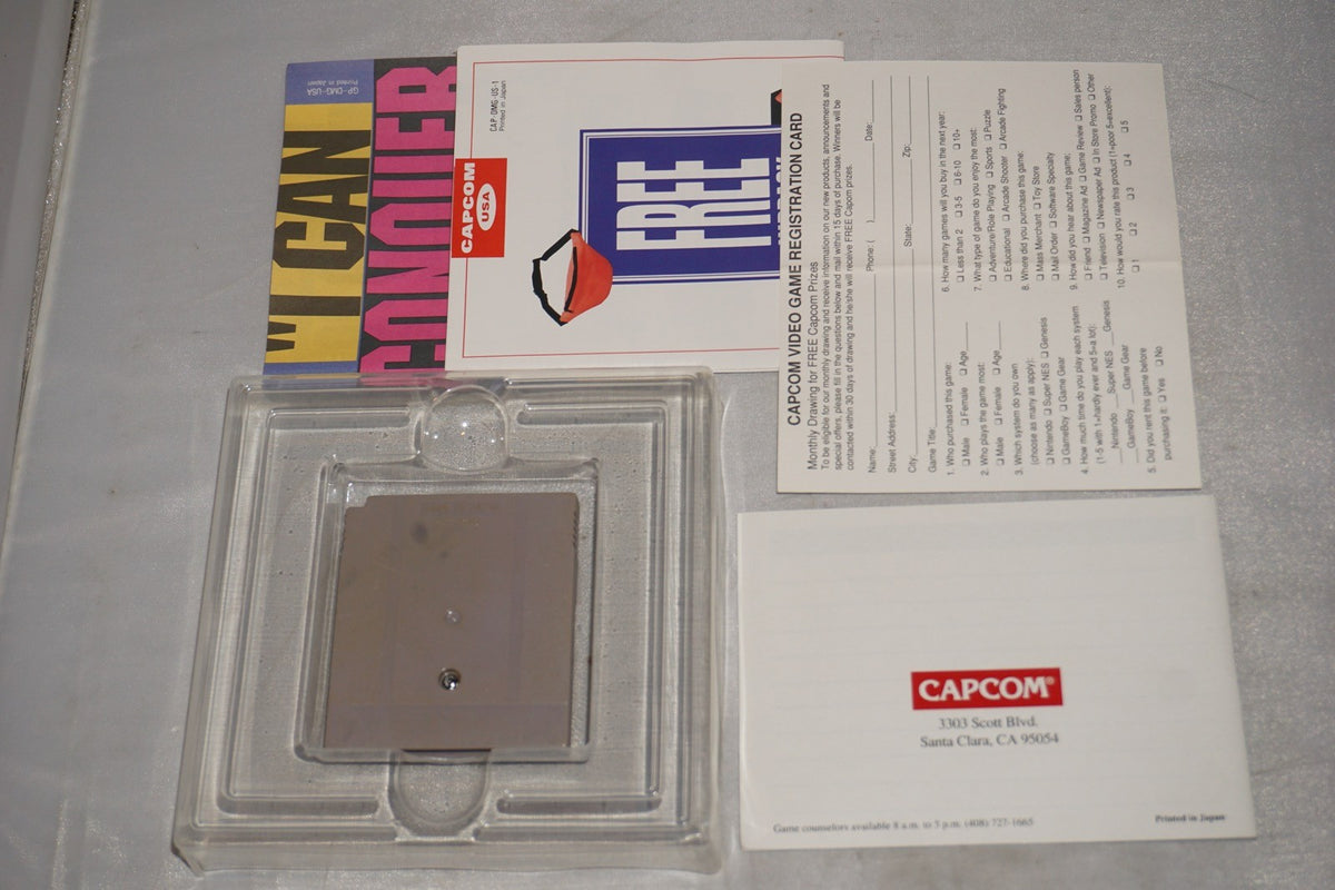 Mega Man III 3 (Nintendo Gameboy Game Boy GB) Complete CIB