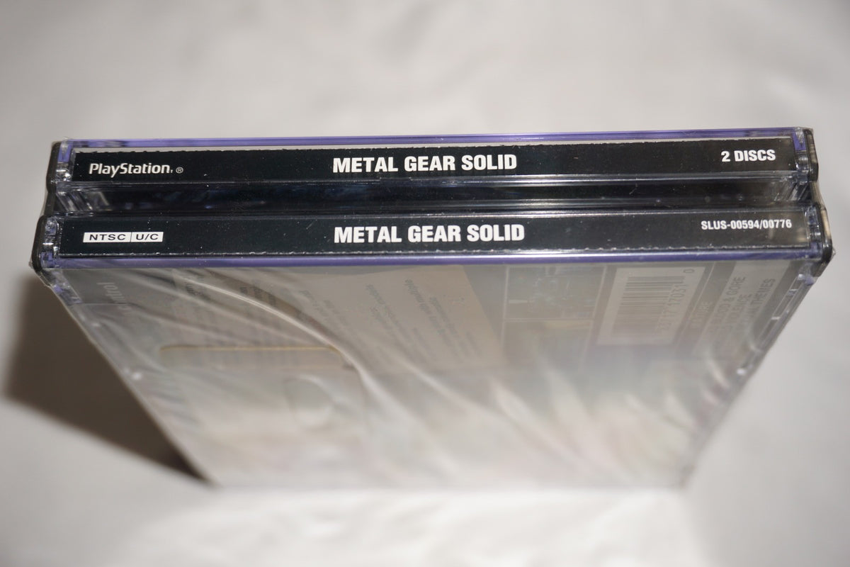 Metal Gear Solid Original (Sony Playstation 1 ps1) NEW Sealed