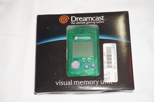 Green VMU Visual Memory Unit (Sega Dreamcast) New Official OEM