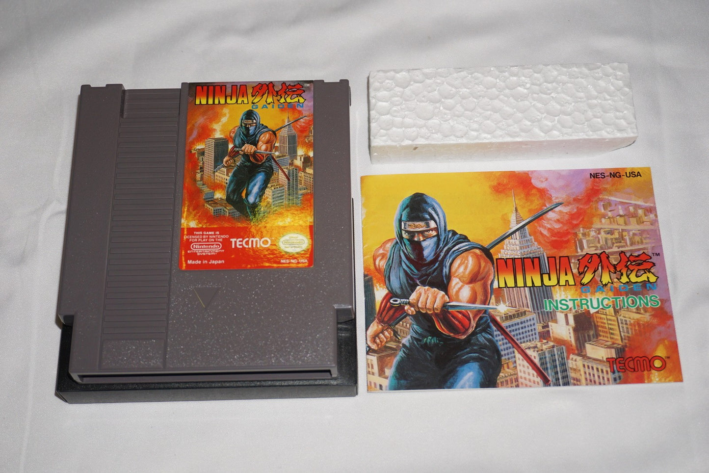 Ninja Gaiden 1 (Nintendo NES) Complete in Box CIB