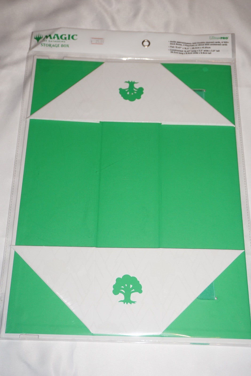 MTG Ultra Pro Mana 8 Green Forest 500+ FLAT PACK Storage Box NEW