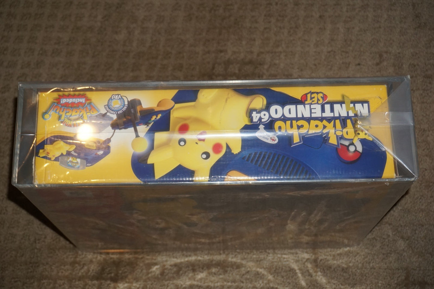 Pikachu Nintendo 64 N64 System Console NEW Factory Sealed In Box VGA 70