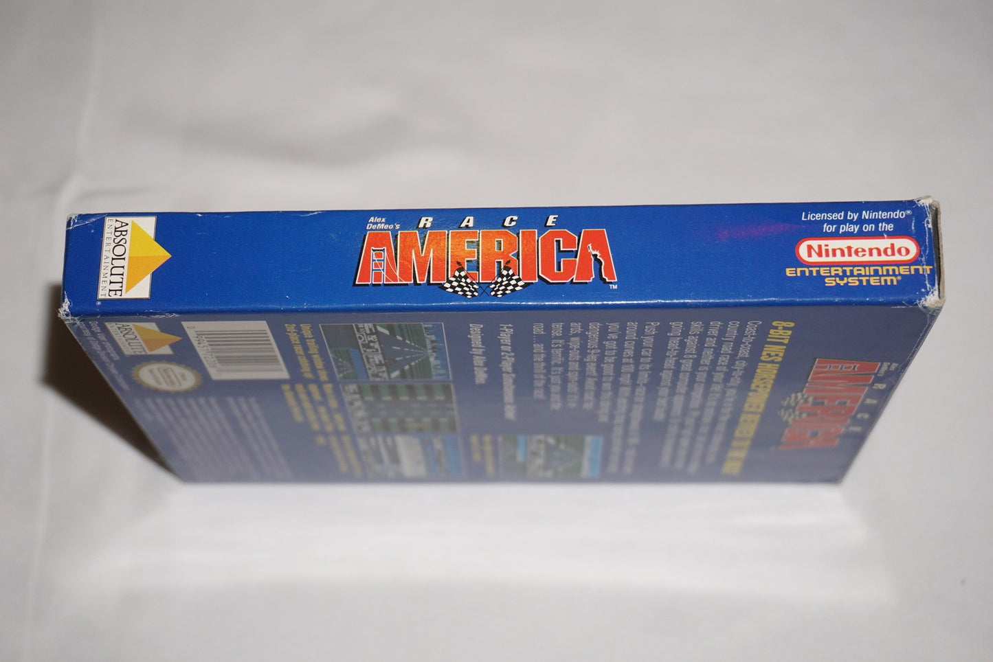 Race America (Nintendo NES) Complete in Box CIB