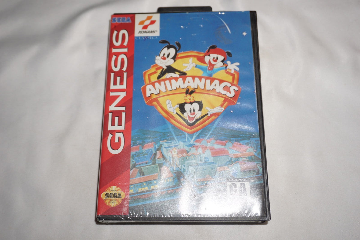 Animaniacs Clamshell (Sega Genesis) NEW Sealed