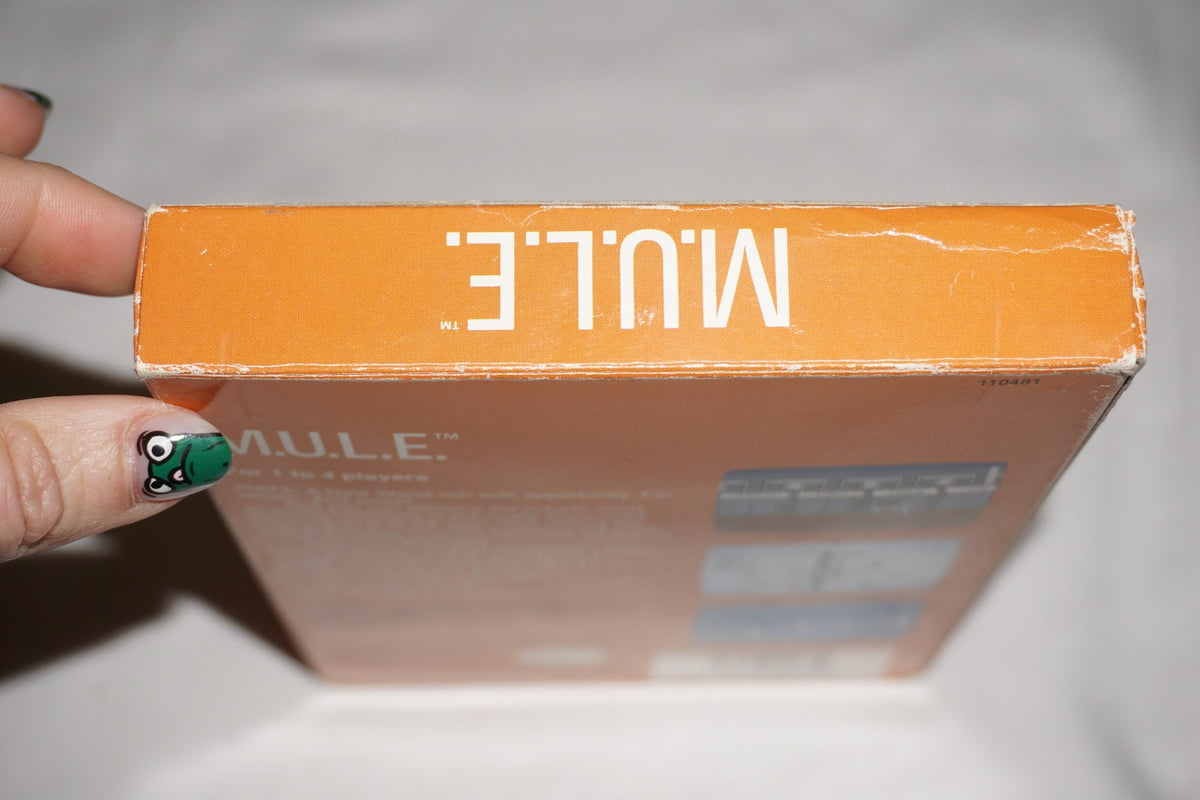 M.U.L.E Mule (Nintendo NES) Complete in Box CIB
