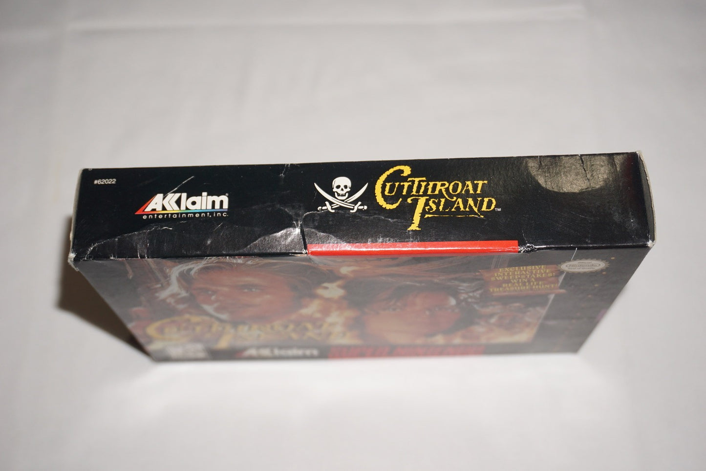 Cutthroat Island (Super Nintendo SNES) with Box No Manual