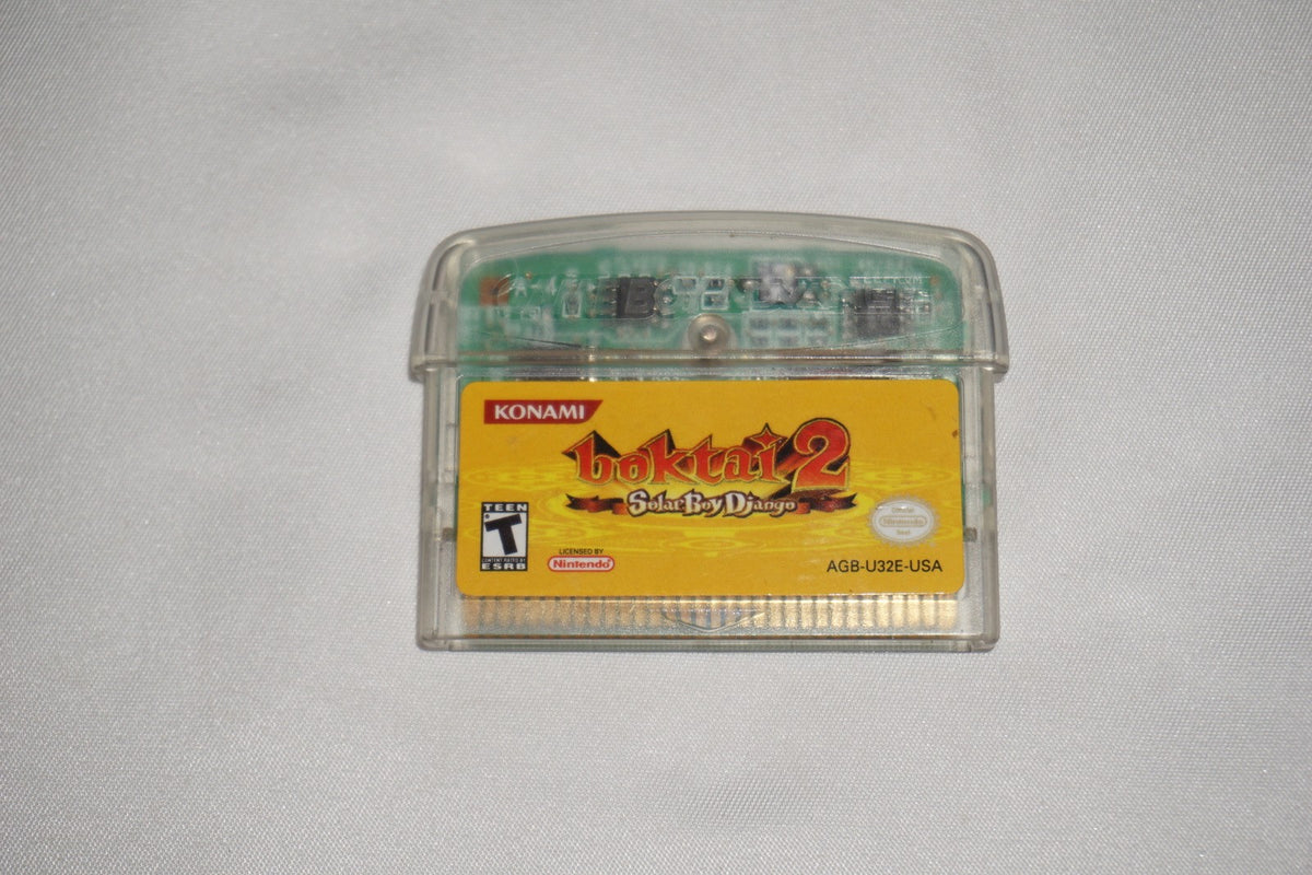 Boktai 2 (Nintendo Game Boy Advance GBA) Cart Only Tested