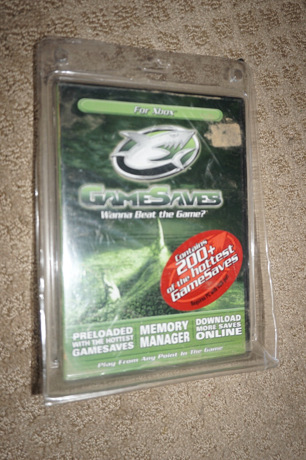 Gamesaves Gameshark (Microsoft Xbox) NEW Sealed