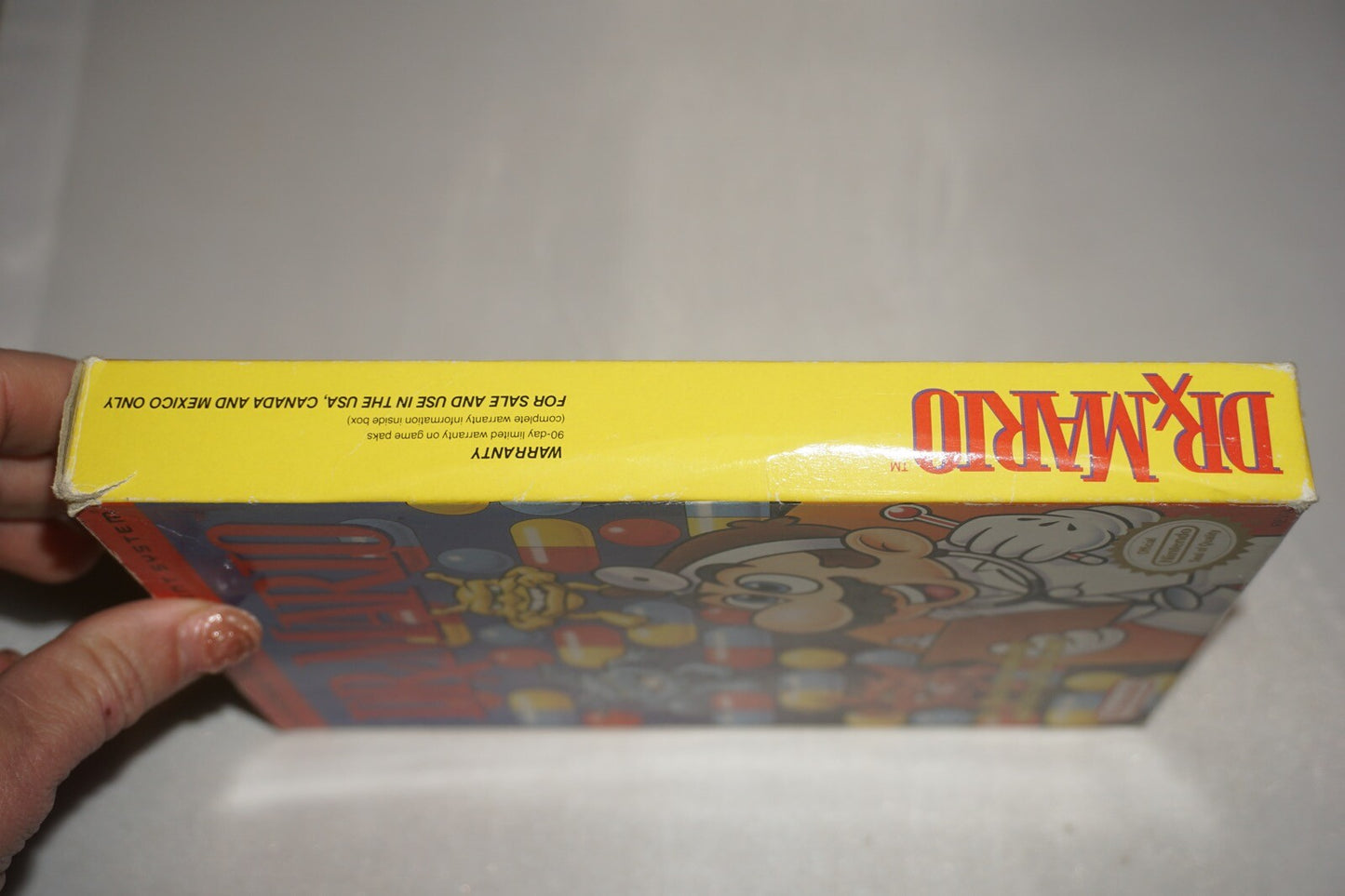 Dr Mario (Nintendo NES) Complete in Box CIB Near Mint #4