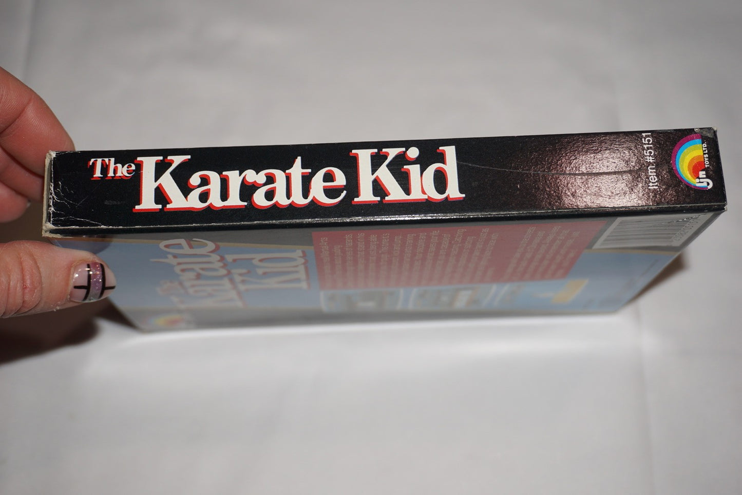 Karate Kid Round (Nintendo NES) Complete in Box CIB