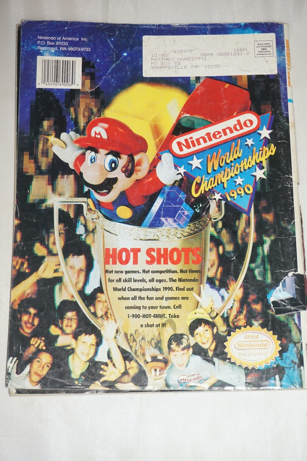 May/June 1990 Super Contra Nintendo Power Magazine #10 Poster Book
