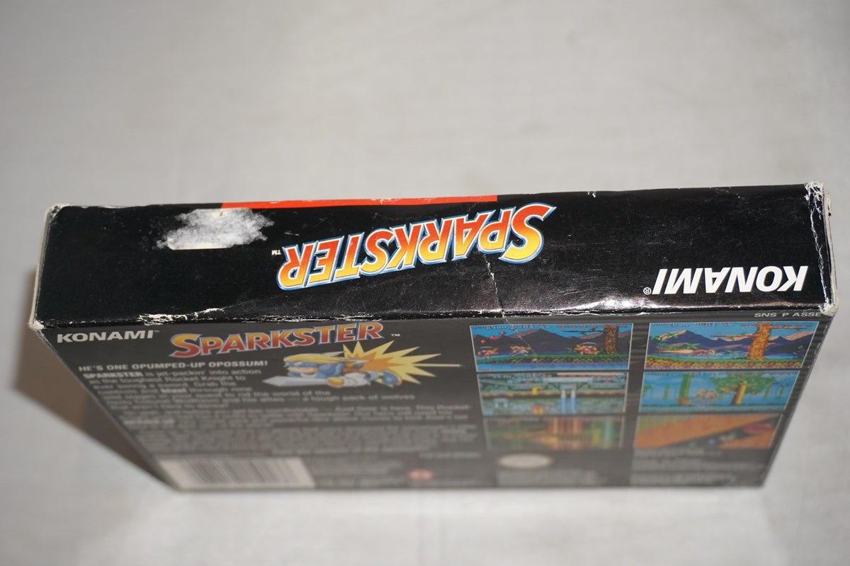 Sparkster (Super Nintendo SNES) Complete in Box CIB