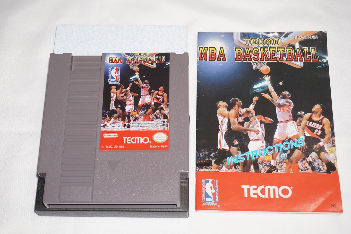Tecmo NBA Basketball (Nintendo NES) Complete in Box CIB