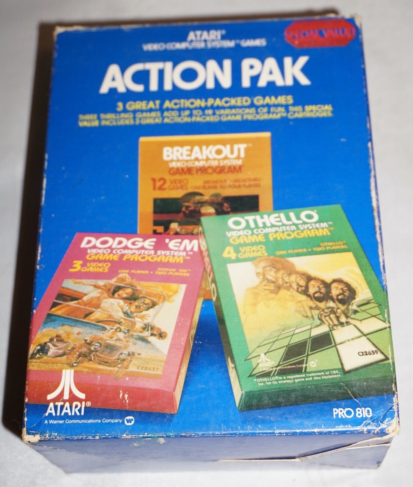 Action Pak (Atari 2600) Complete In Box