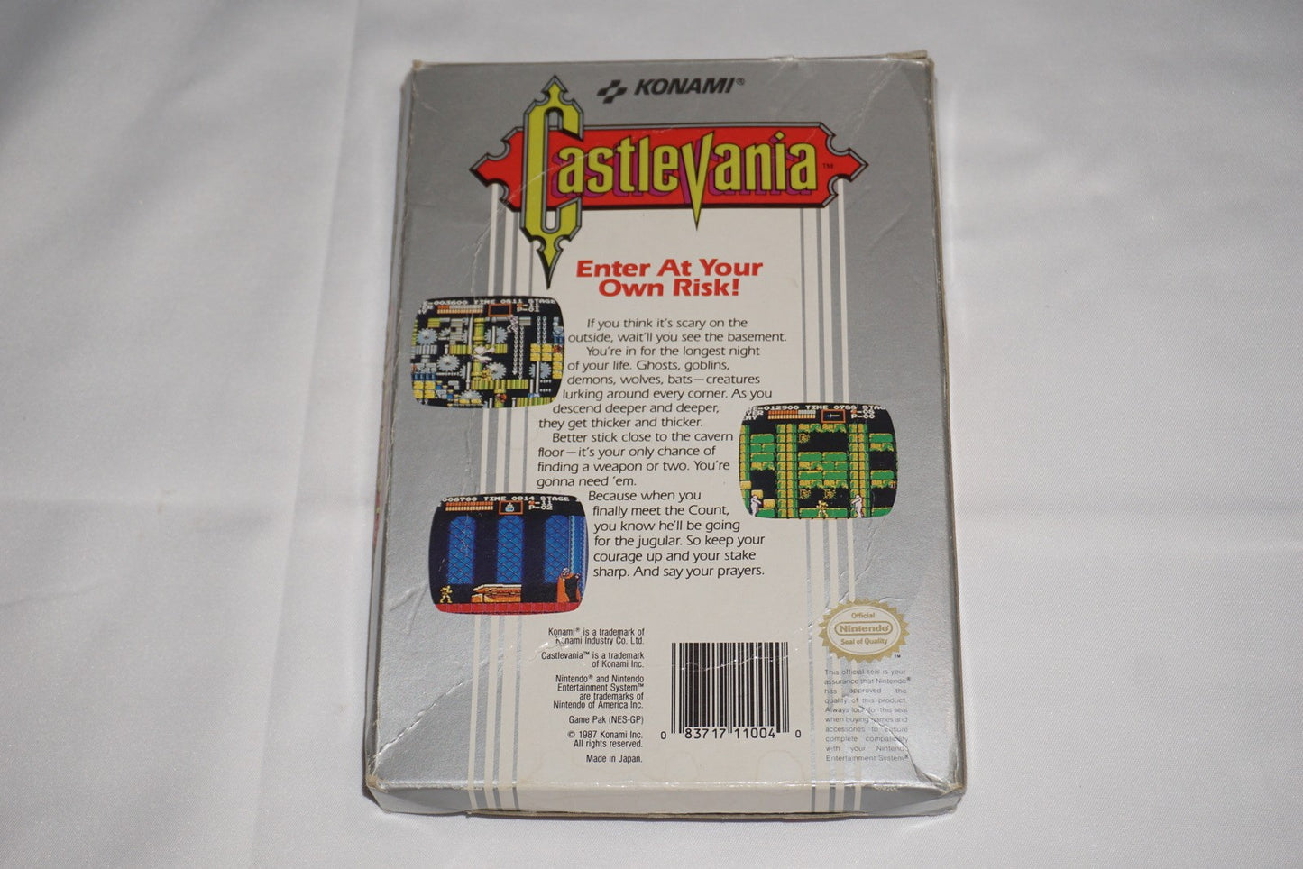 Castlevania 1 (Nintendo NES) Complete in Box CIB