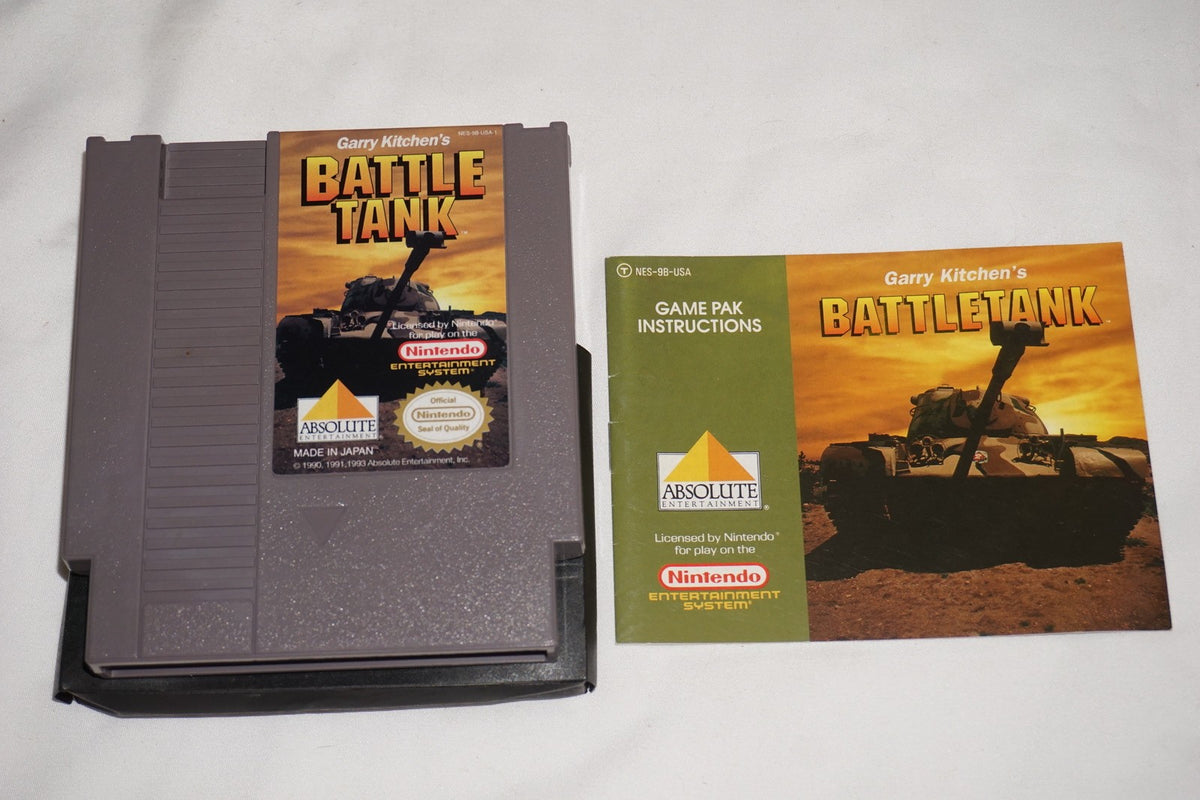 BattleTank (Nintendo NES) Complete in Box CIB
