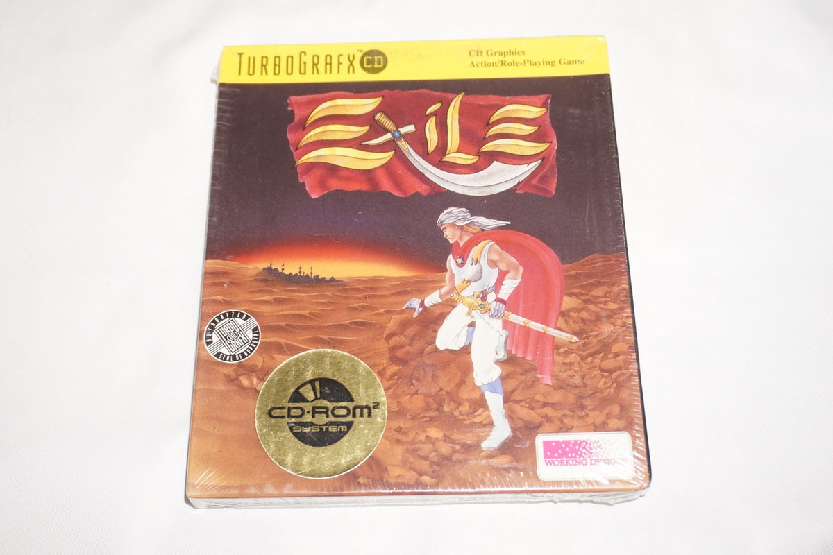 Exile (TurboGrafx CD tgcd Turbo Grafx) NEW Sealed in Box