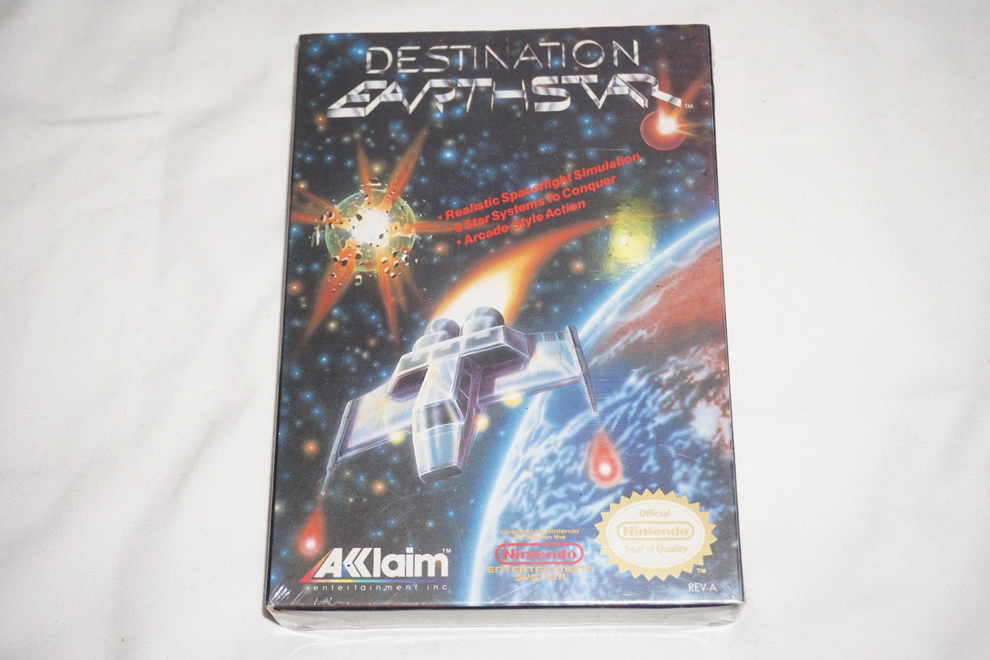 Destination Earthstar (Nintendo NES) NEW Sealed