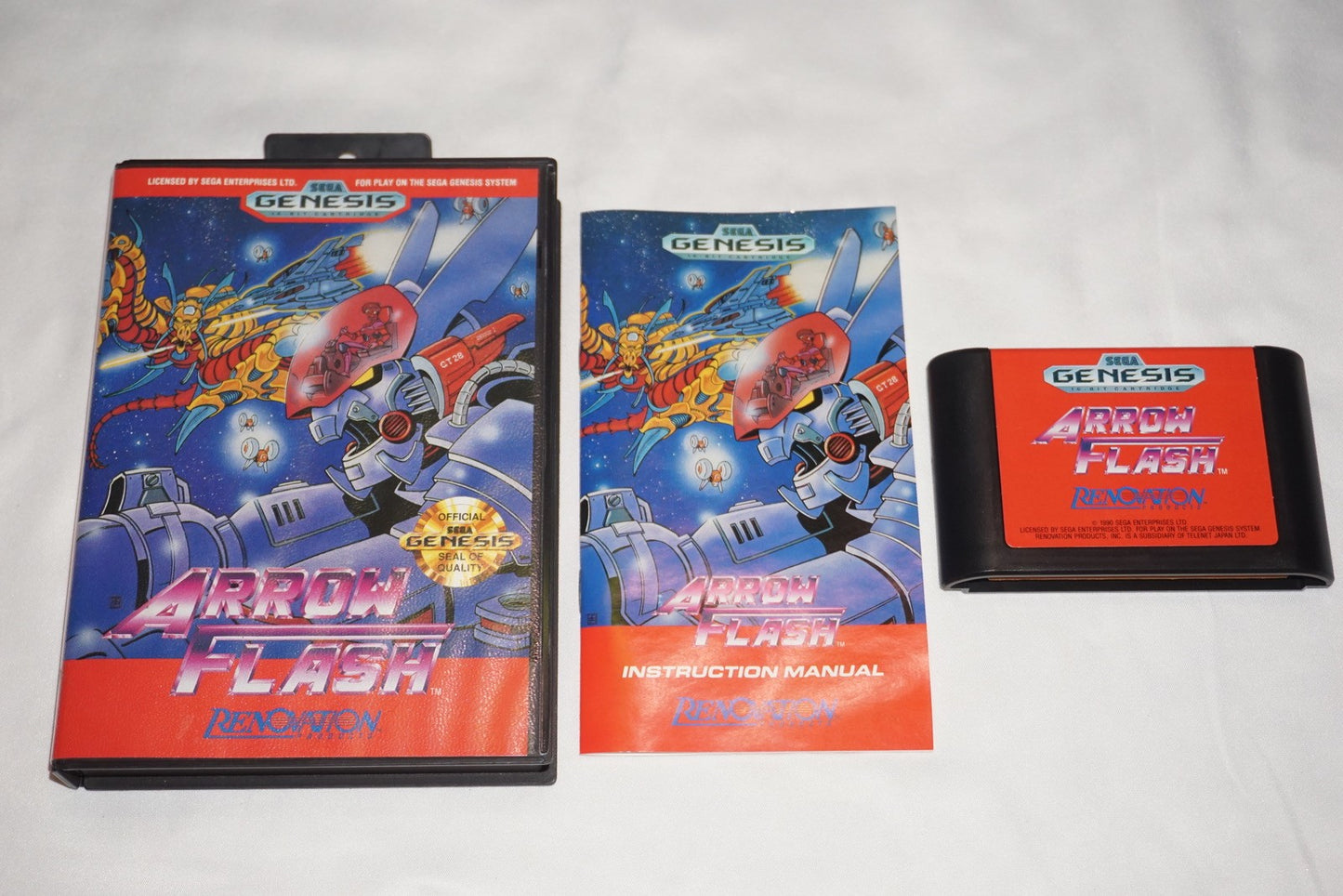 Arrow Flash (Sega Genesis) Complete