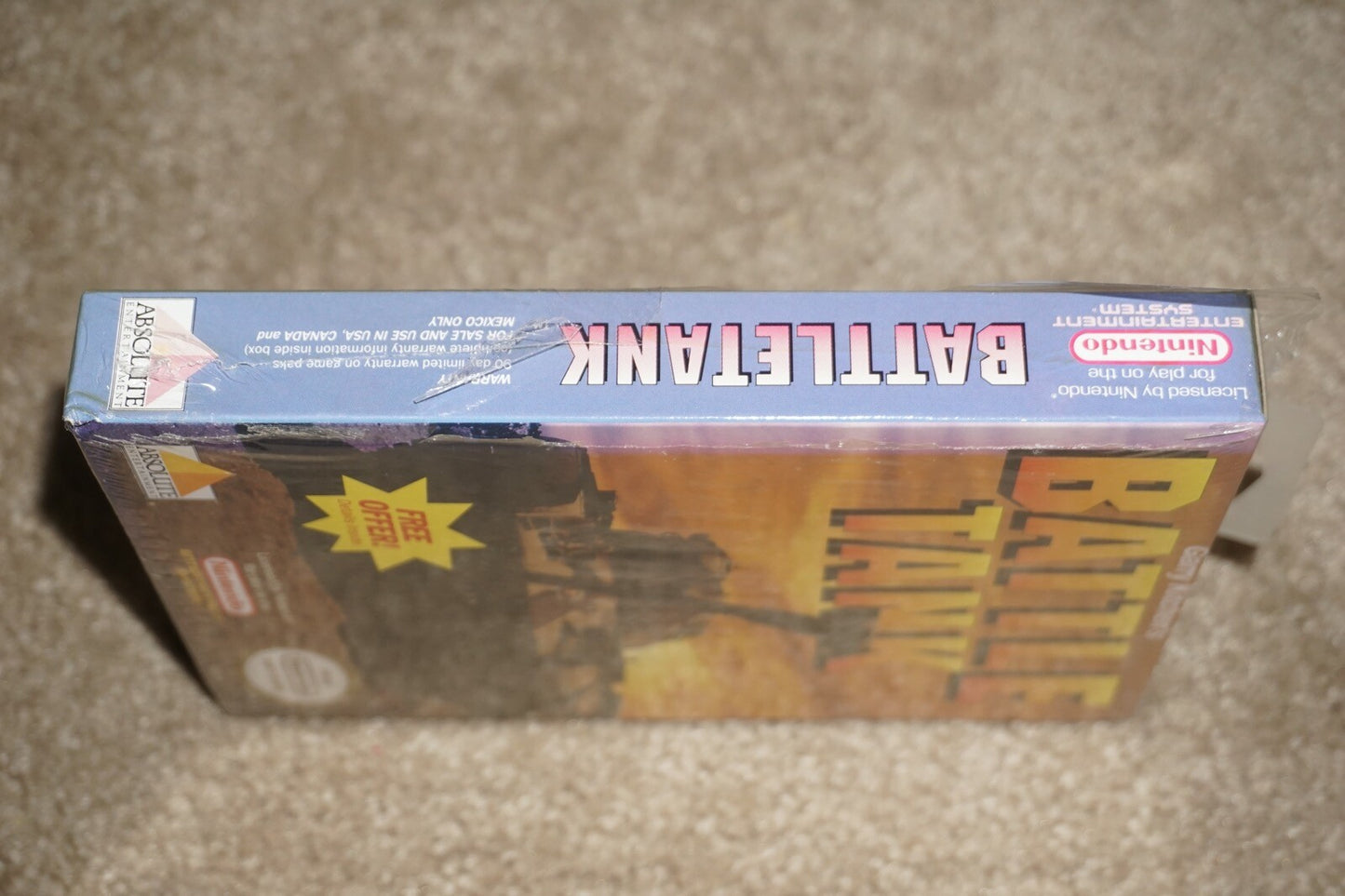 Battletank (Nintendo NES) NEW Factory Sealed