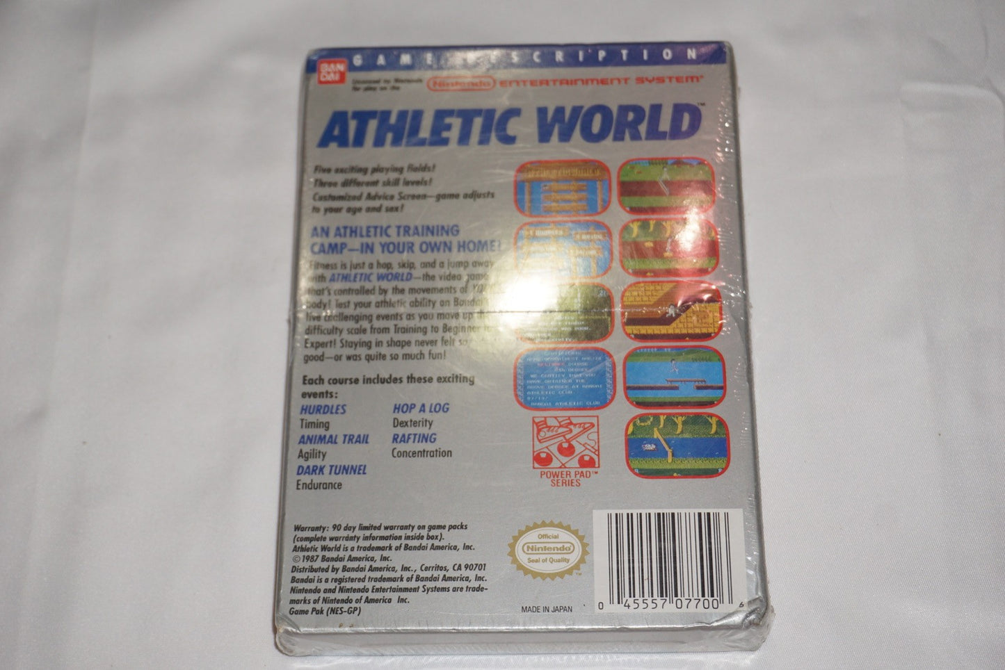 Athletic World (Nintendo NES) NEW Sealed