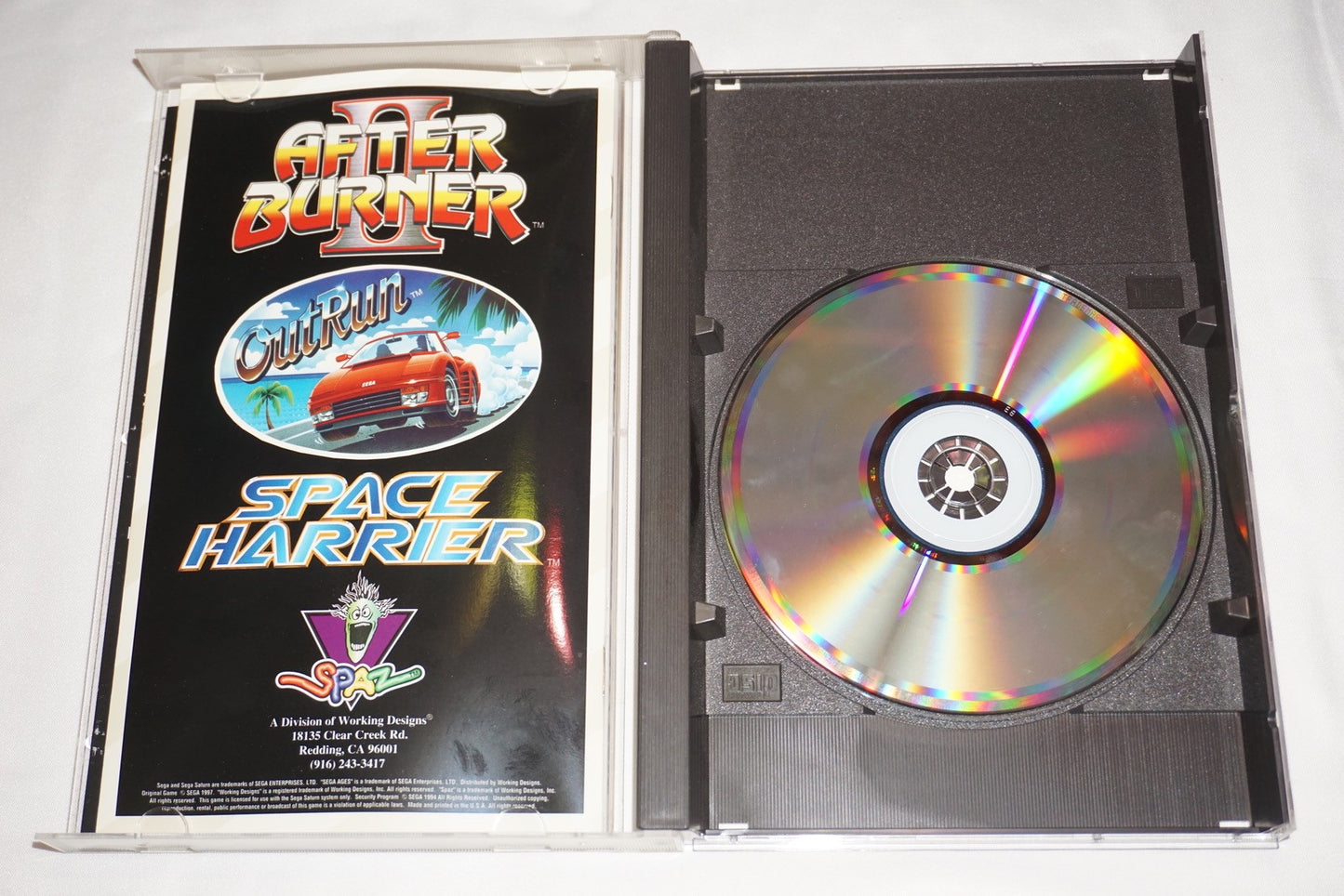 Sega Ages (Sega Saturn) Complete w/ Reg Card