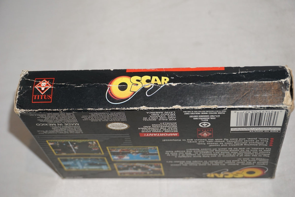 Oscar (Super Nintendo SNES) Complete in Box CIB