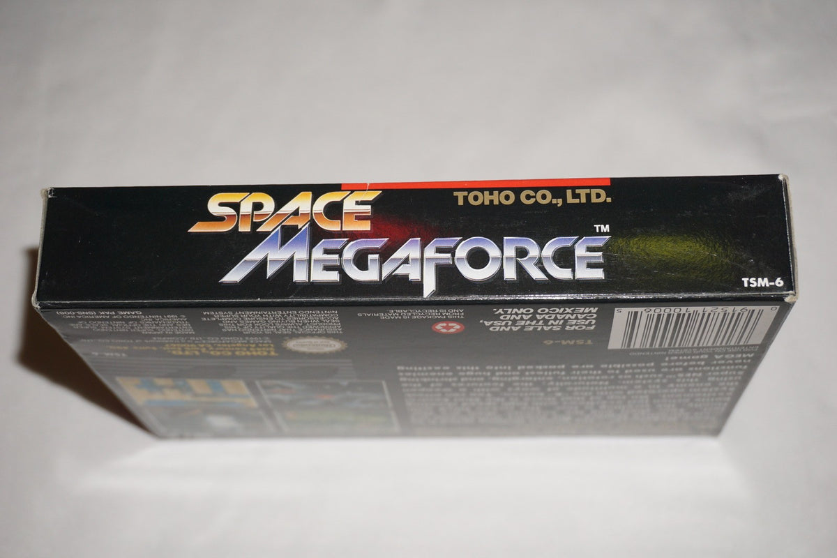 Space Megaforce (Super Nintendo SNES) Complete in Box CIB