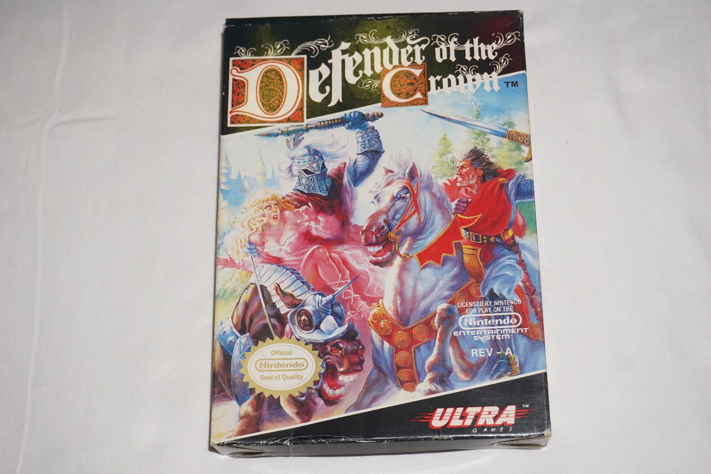 Defender of the Crown (Nintendo NES) Complete in Box CIB