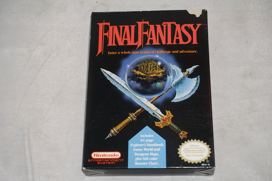 Final Fantasy (Nintendo NES) Complete in Box CIB