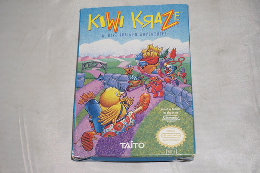 Kiwi Kraze (Nintendo NES) Complete in Box CIB
