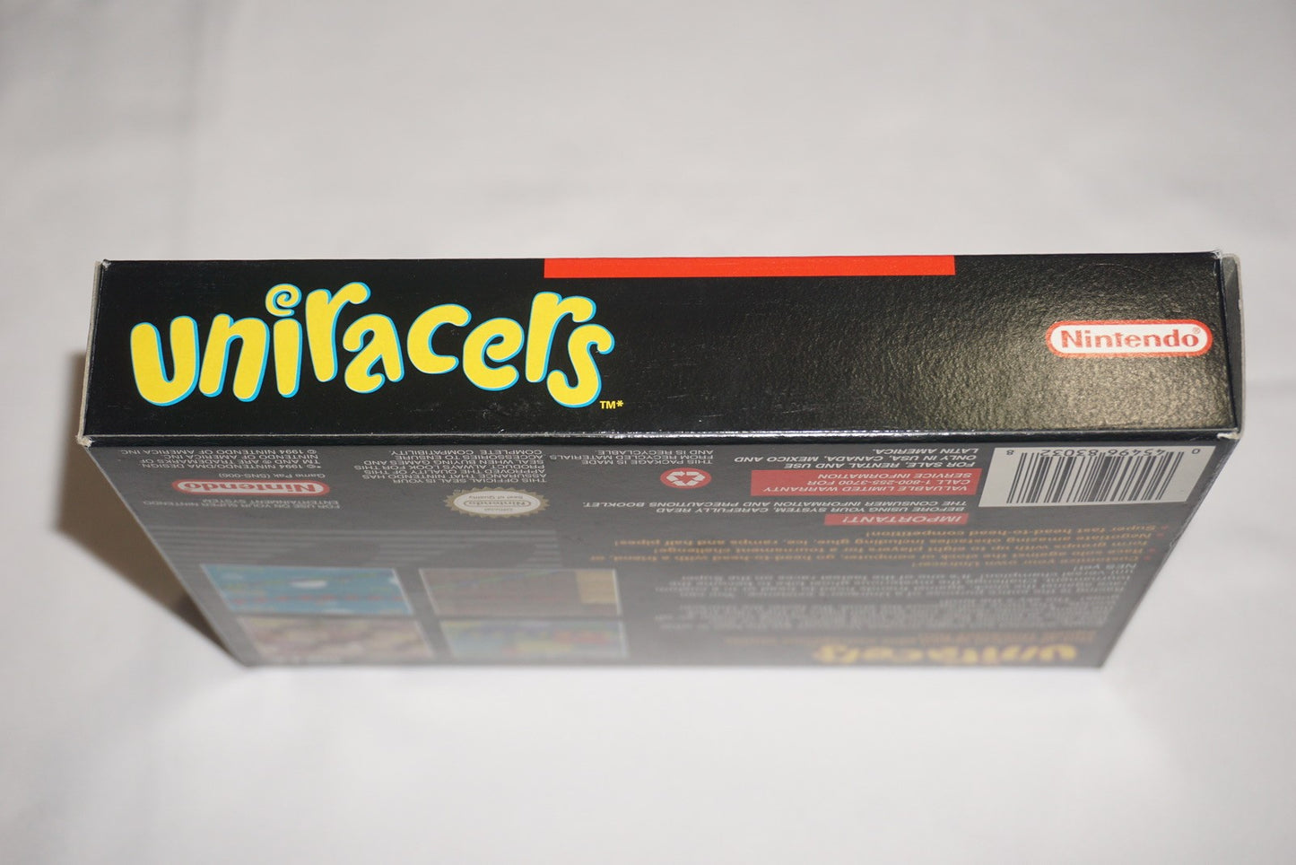 Uniracers (Super Nintendo SNES) Complete in Box w/ Poster CIB