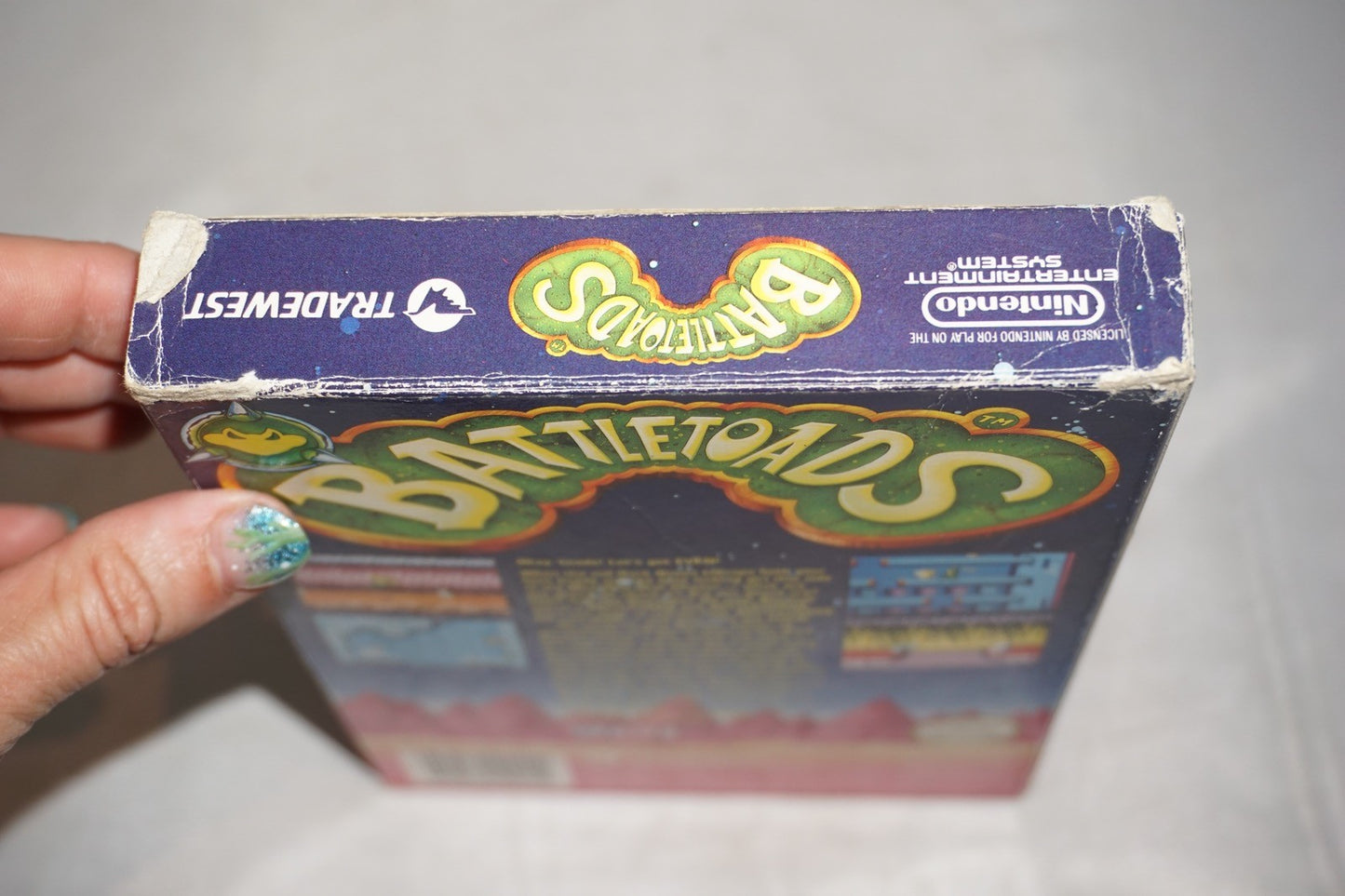Battletoads (Nintendo NES) Complete in Box CIB